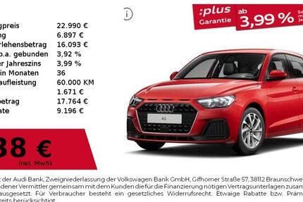 Audi A1 24.929 km 22.990 &euro; Bernburg 06406