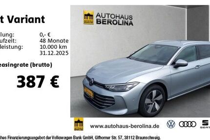 VW Passat Variant 15.699 km 31.950 &euro; Berlin 12105