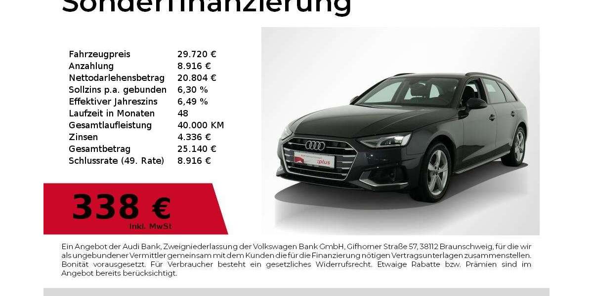 Audi A4 23.643 km 29.720 &euro; Nürnberg 90411