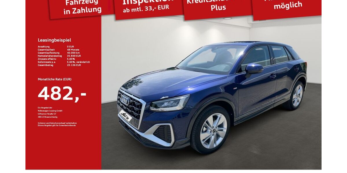 Audi Q2 2.500 km 35.599 € Lindau 88131