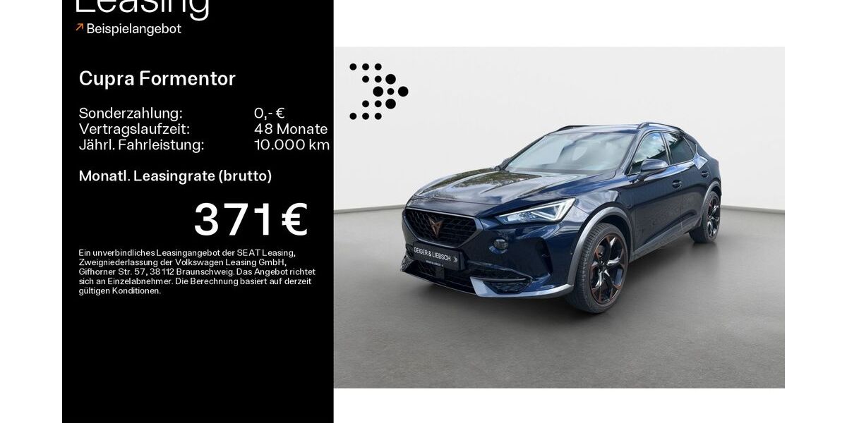 Cupra Formentor 25.100 km 27.499 &euro; Linsengericht 63589