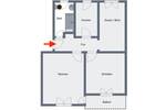 Etagenwohnung Landshut West - 2 Zimmer, 71 m&sup2;, 630&euro; | Angebot:26401110