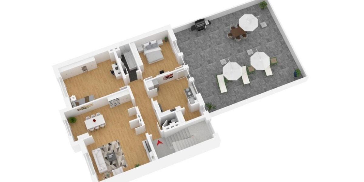 Etagenwohnung Püttlingen - 4 Zimmer, 110 m&sup2;, 900&euro; | Angebot:26398763