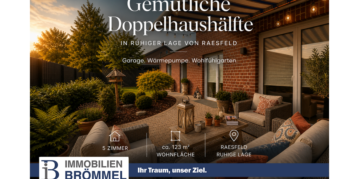 Einfamilienhaus Raesfeld - 5 Zimmer, 123 m&sup2;, 1.200&euro; | Angebot:26461606