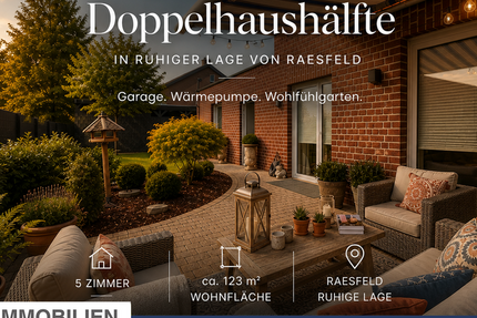 Haus Raesfeld - 5 Zimmer, 123 m&sup2;, 1.200&euro; | Angebot:26461606