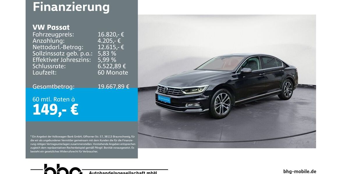 VW Passat 101.996 km 16.820 &euro; Kehl 77694