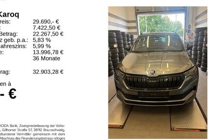 Skoda Karoq 35.099 km 29.370 &euro; Hildesheim 31137