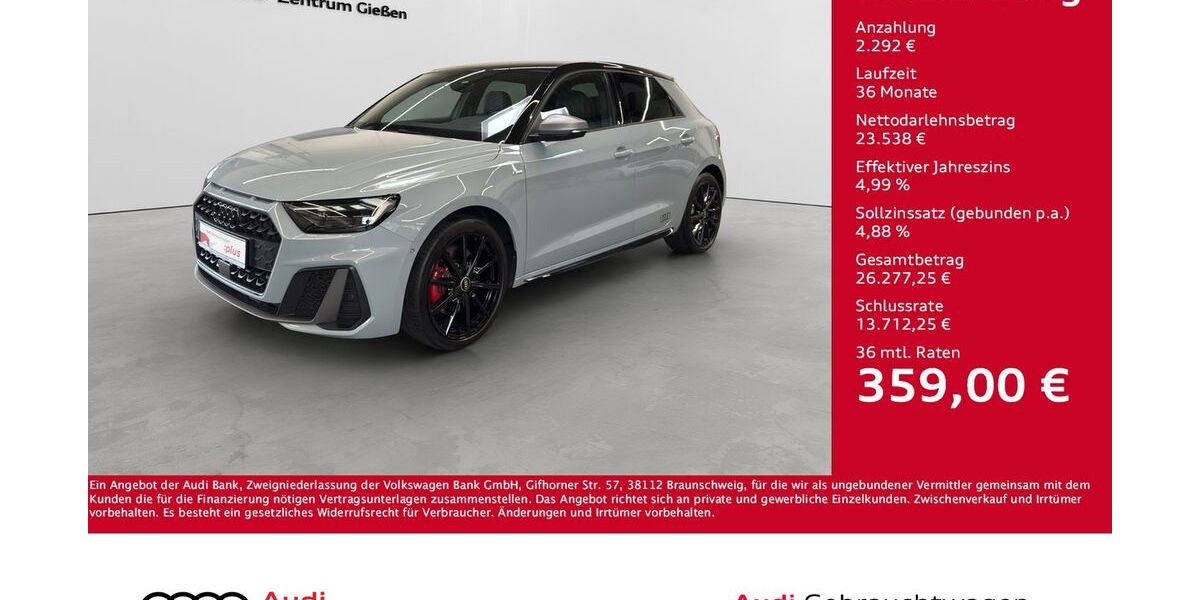 Audi A1 84.200 km 25.830 &euro; Giessen 35394