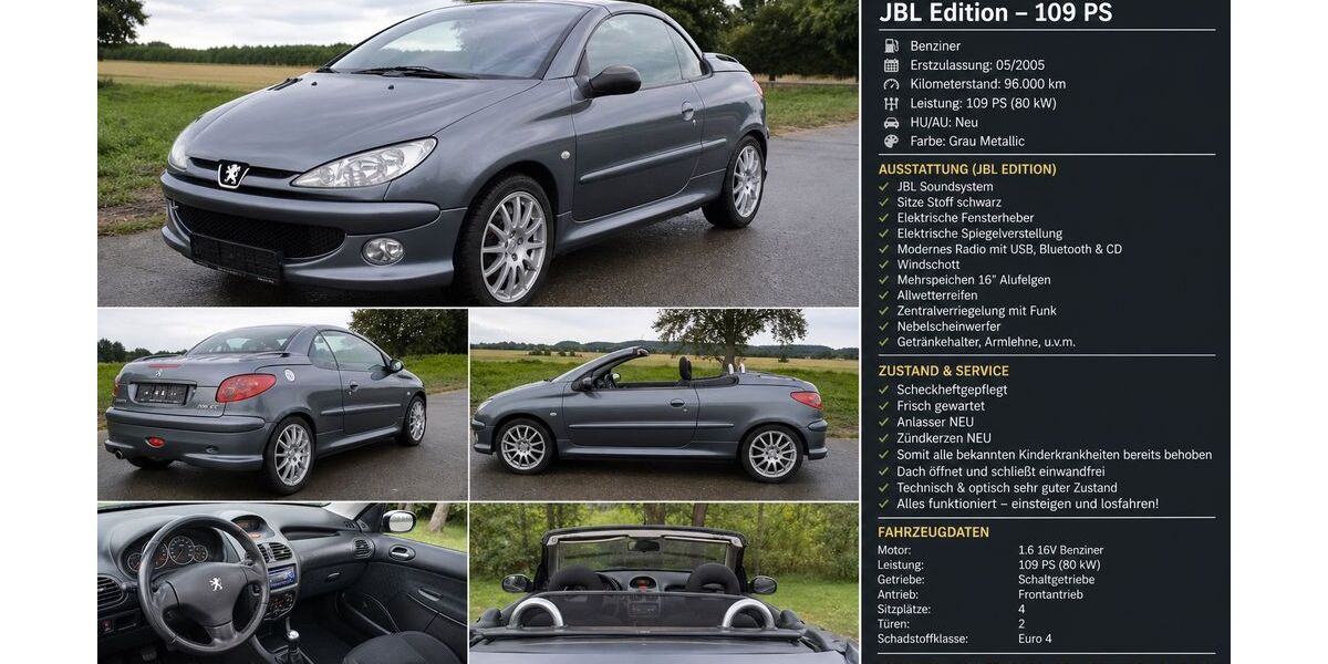 Peugeot 206 96.000 km 3.490 &euro; Wedemark 30900
