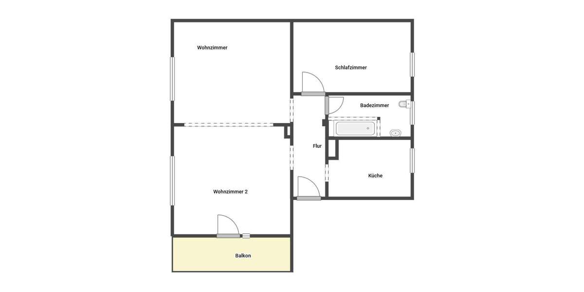Etagenwohnung Duisburg Obermeiderich - 5 Zimmer, 110 m&sup2;, 145.000&euro; | Angebot:24825170