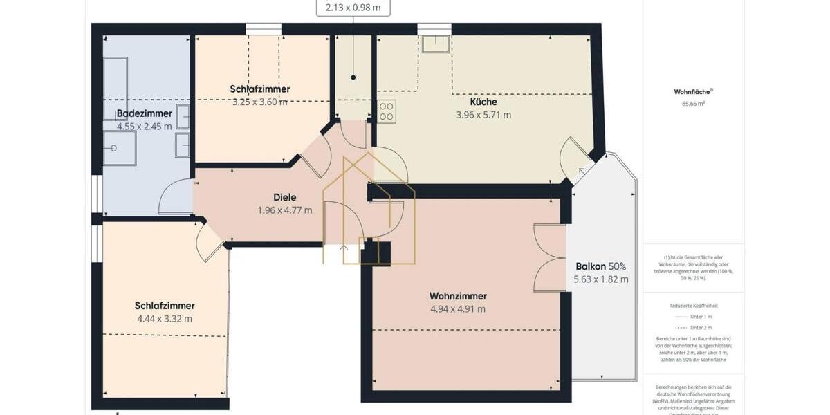 Dachgeschoßwohnung Röhrnbach - 3 Zimmer, 86 m&sup2;, 600&euro; | Angebot:25647237