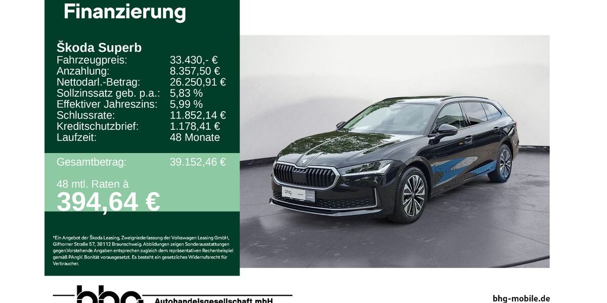Skoda Superb 21.292 km 33.430 &euro; Freiburg 79115