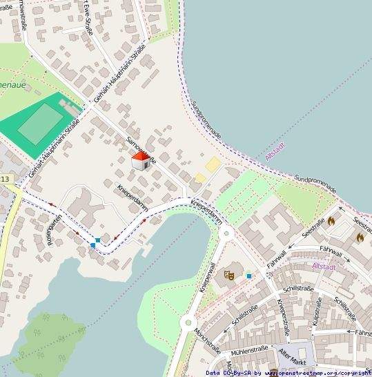 Etagenwohnung Stralsund Kniepervorstadt - 2 Zimmer, 81 m&sup2;, 950&euro; | Angebot:25644417