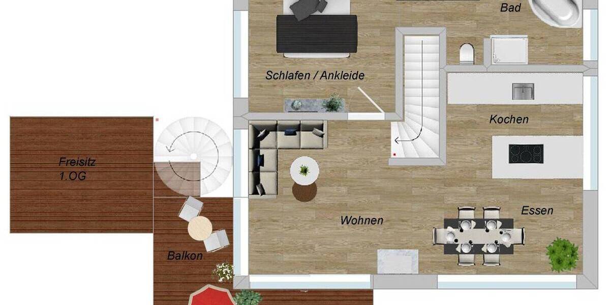 Doppelhaushälfte Glonn Wetterling - 5 Zimmer, 150 m&sup2;, 1.190.000&euro; | Angebot:26686722