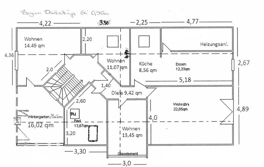 Niedrigenergie- Familienwohnung mit außergewöhnlichem Grundriss zimmer