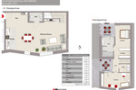 Etagenwohnung Rheda-Wiedenbrück Wiedenbrück - 2 Zimmer, 59 m&sup2;, 304.000&euro; | Angebot:25780593