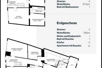 Einfamilienhaus mit Hof + Einliegerwohnung, EinbeckSalzderhelden 8 zimmer