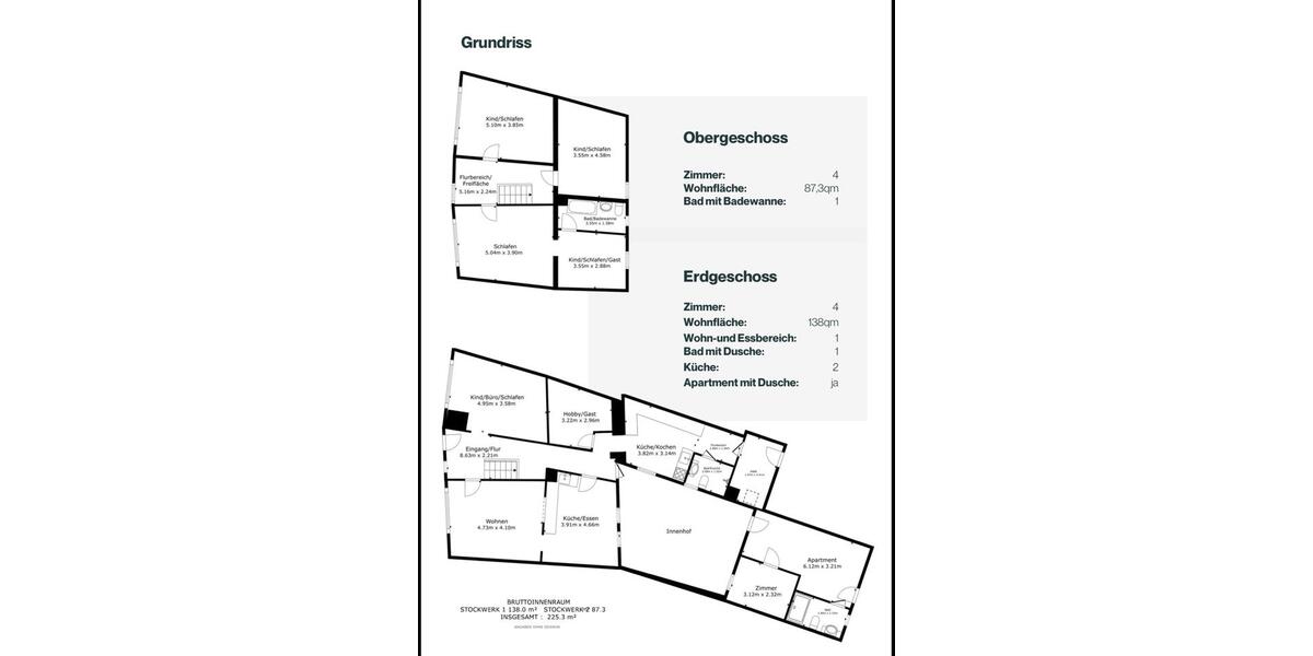 Einfamilienhaus mit Hof + Einliegerwohnung, EinbeckSalzderhelden 8 zimmer