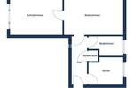 Etagenwohnung Rostock Reutershagen - 2 Zimmer, 47 m&sup2;, 195.560&euro; | Angebot:25896681