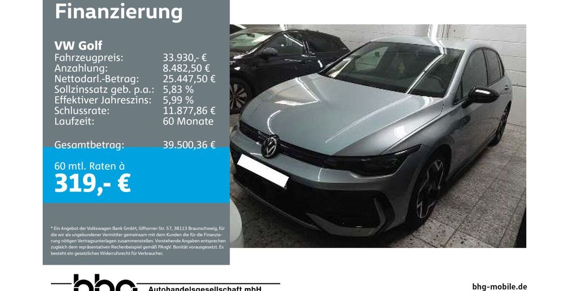 VW Golf 34.688 km 33.930 &euro; Rottweil 78628
