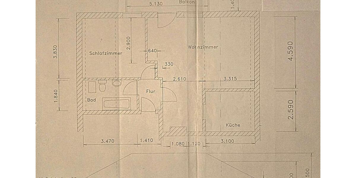 Dachgeschoßwohnung Landshut Landshut-West - 2 Zimmer, 60 m&sup2;, 289.000&euro; | Angebot:26044221