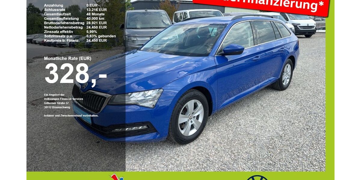 Skoda Superb 43.093 km 24.450 &euro; Mainburg 84048