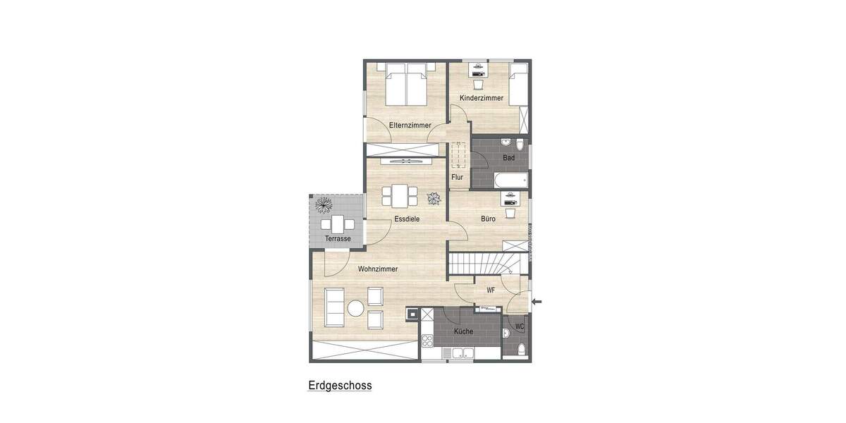 Bungalow Lohmar Agger - 4 Zimmer, 110 m&sup2;, 349.000&euro; | Angebot:25626967