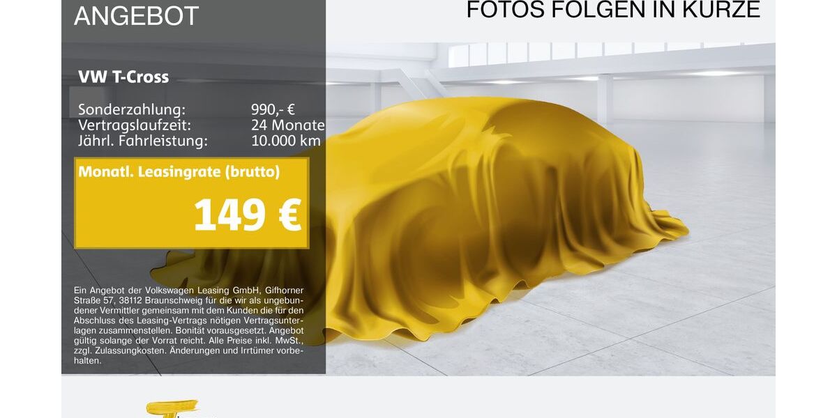 VW T-Cross 23.280 km 25.440 &euro; Duisburg 47059
