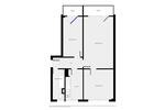 Erdgeschoßwohnung Hettstedt - 3 Zimmer, 59 m&sup2;, 315&euro; | Angebot:26649066