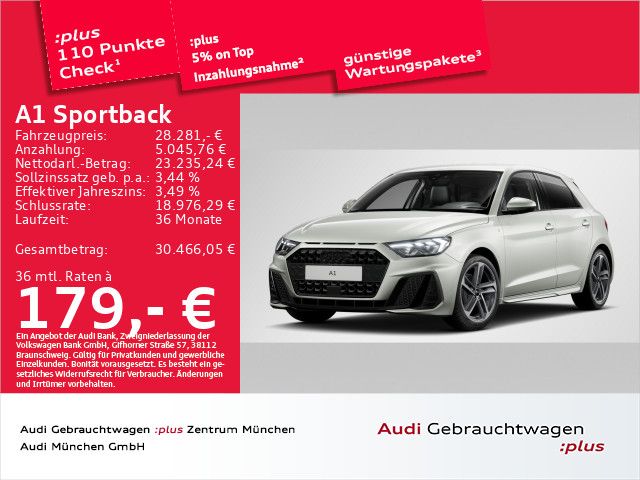 Audi A1 11.620 km 28.281 &euro; Eching 85386