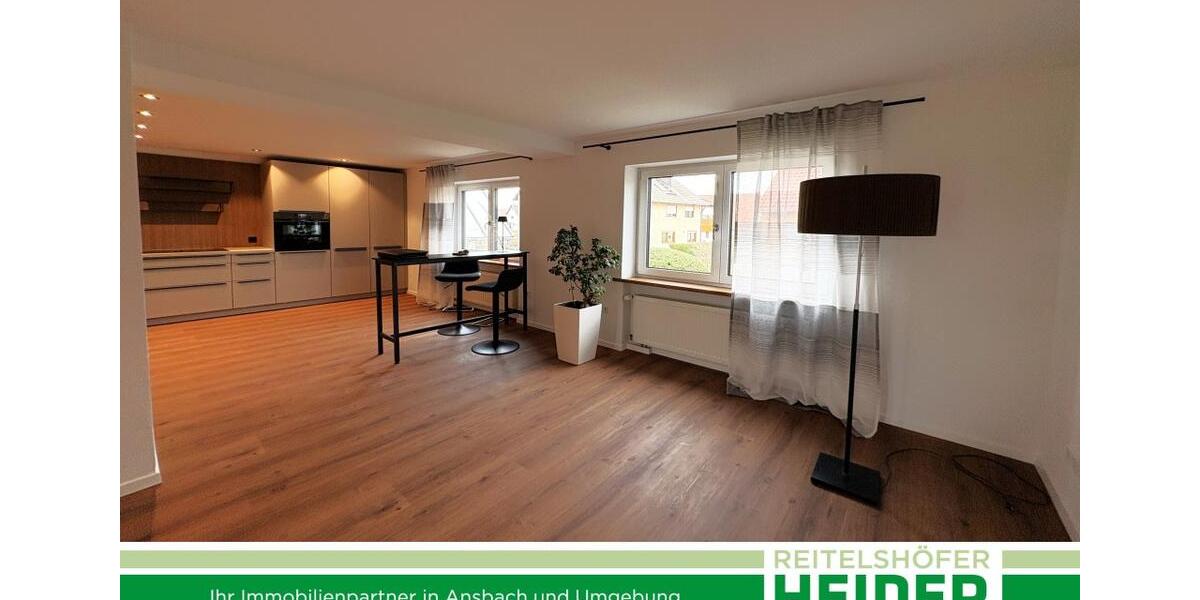 Erdgeschoßwohnung Ansbach - 4 Zimmer, 130 m&sup2;, 1.200&euro; | Angebot:26178645