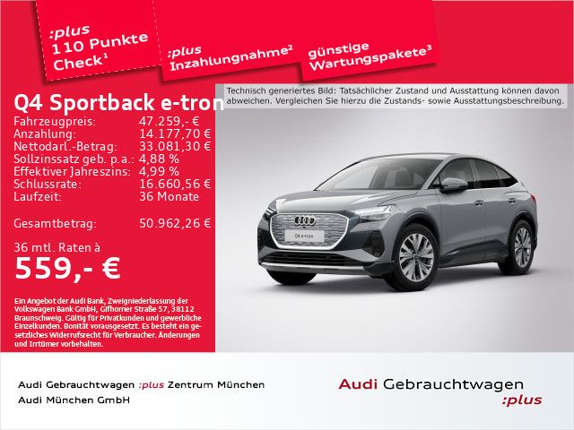 Audi Q4 e-tron 2.657 km 47.259 &euro; Eching 85386