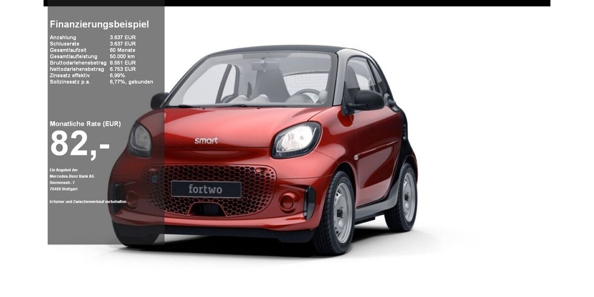 Smart ForTwo 5.944 km 10.190 &euro; Kiel 24109