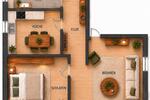 Erdgeschoßwohnung Delmenhorst - 2 Zimmer, 63 m&sup2;, 179.000&euro; | Angebot:26696883