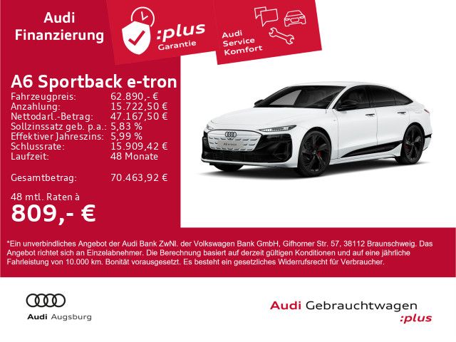 Audi A6 e-tron 4.300 km 62.890 &euro; Gersthofen 86368