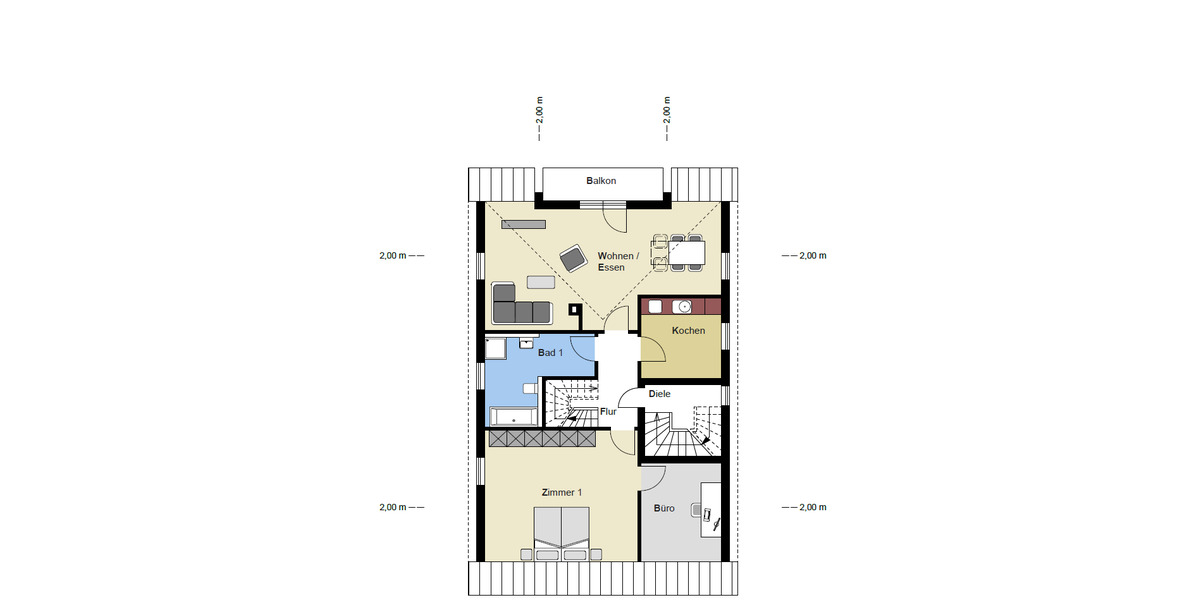 Etagenwohnung Pansdorf Pansdorf - 4 Zimmer, 130 m&sup2;, 395.000&euro; | Angebot:25210875