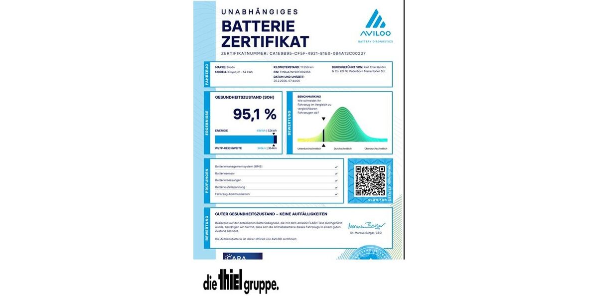 Skoda Enyaq 11.600 km 25.980 &euro; Paderborn 33104