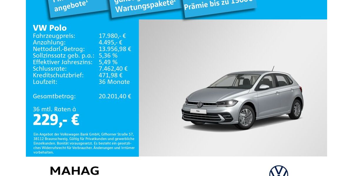 VW Polo 46.712 km 17.980 &euro; Ottobrunn 85521