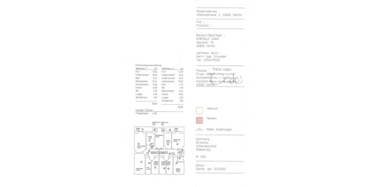 Etagenwohnung Görlitz Südstadt - 7 Zimmer, 169.000&euro; | Angebot:26154726