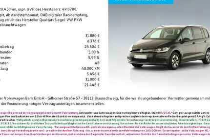 VW Touran 20.450 km 31.880 &euro; Bamberg 96052
