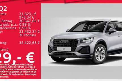Audi Q2 22.375 km 31.623 &euro; Eching 85386
