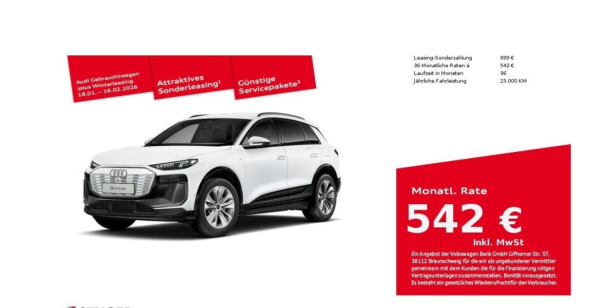 Audi Q6 e-tron 4.022 km 54.490 &euro; Lingen 49809