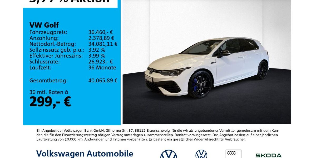 VW Golf 20.719 km 36.460 &euro; Leipzig 04178