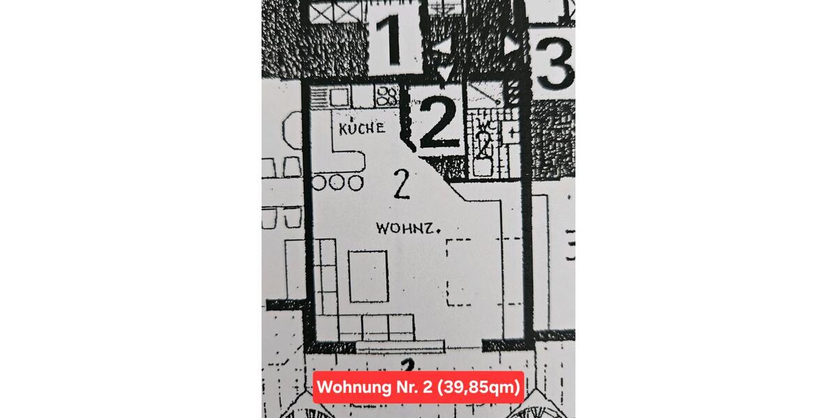 Terrassenwohnung Wildeck - 1 Zimmer, 40 m&sup2;, 78.000&euro; | Angebot:26877834