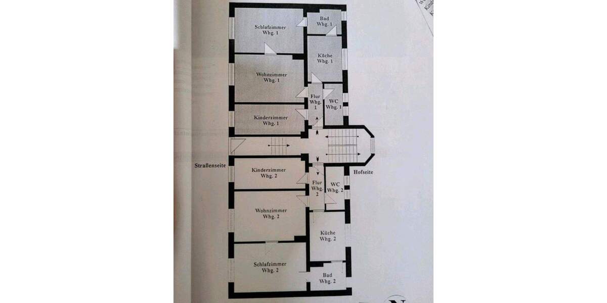 Etagenwohnung Weißenfels Burgwerben - 3 Zimmer, 67 m&sup2;, 59.000&euro; | Angebot:25729804