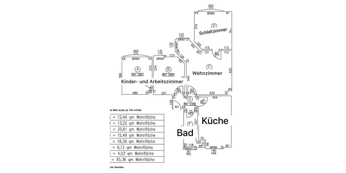 Etagenwohnung Wuppertal Eckbusch - 4 Zimmer, 95 m&sup2;, 902&euro; | Angebot:26646080