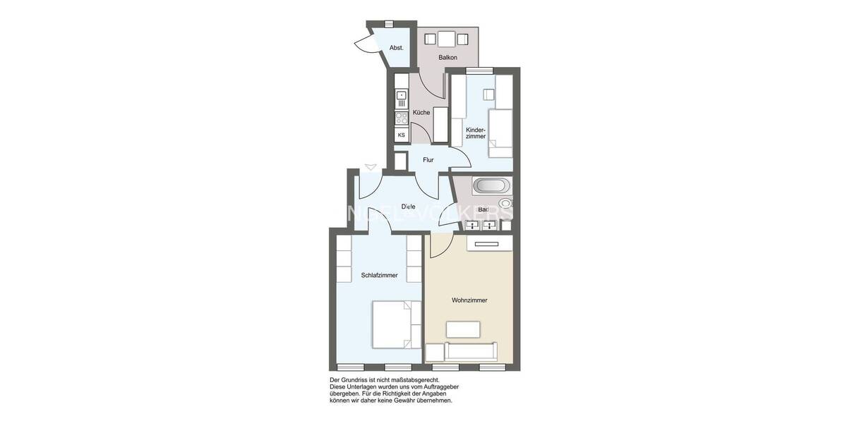 Etagenwohnung Leipzig Stötteritz - 2 Zimmer, 64 m&sup2;, 160.000&euro; | Angebot:26334745