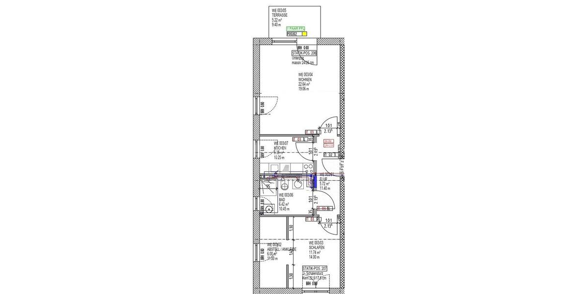 Etagenwohnung Neuenkirchen - 2 Zimmer, 62 m&sup2;, 618&euro; | Angebot:26278037