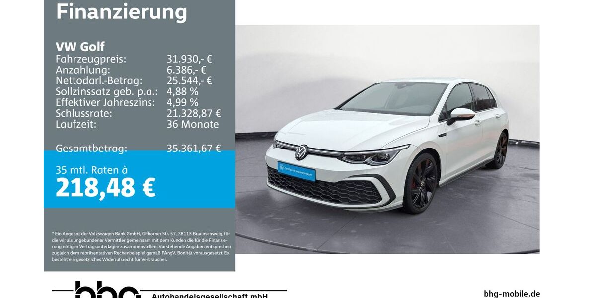 VW Golf 34.848 km 30.790 &euro; Albstadt 72458