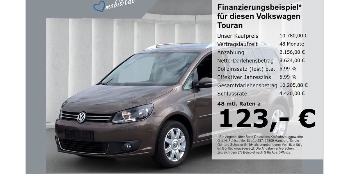 VW Touran 191.847 km 10.780 &euro; Ruhstorf 94099